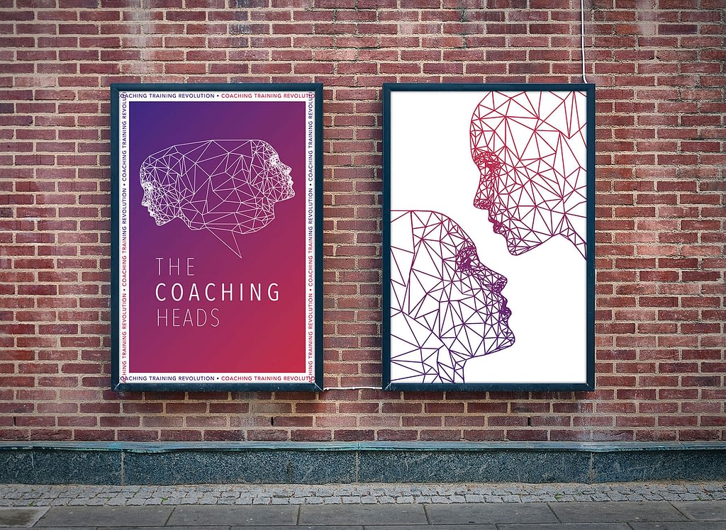 the coaching heads branding e immagine coordinata